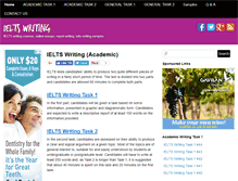 Tablet Screenshot of ielts-writing.info